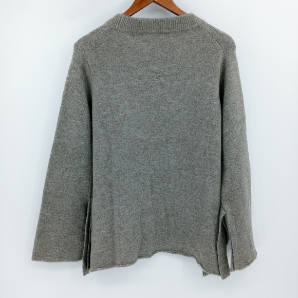 Zara Knit Tie Sleeve Sweater - Picture 11 of 15